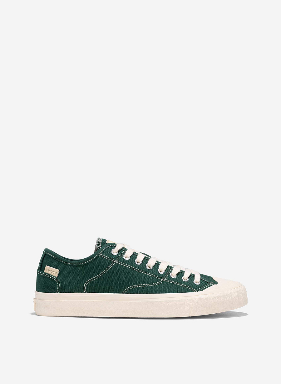Canvas Sneakers - SNE 0071 - Green - vascara.com