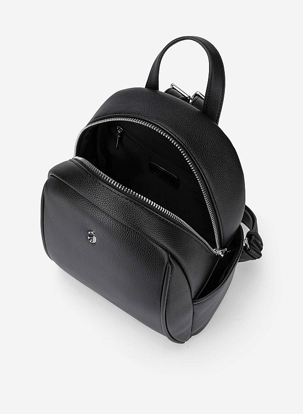 Casual Backpack - BAK 0220 - Black - VASCARA