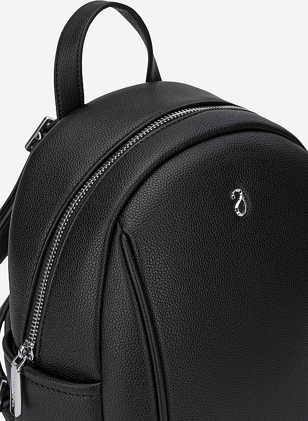 Casual Backpack - BAK 0220 - Black - VASCARA