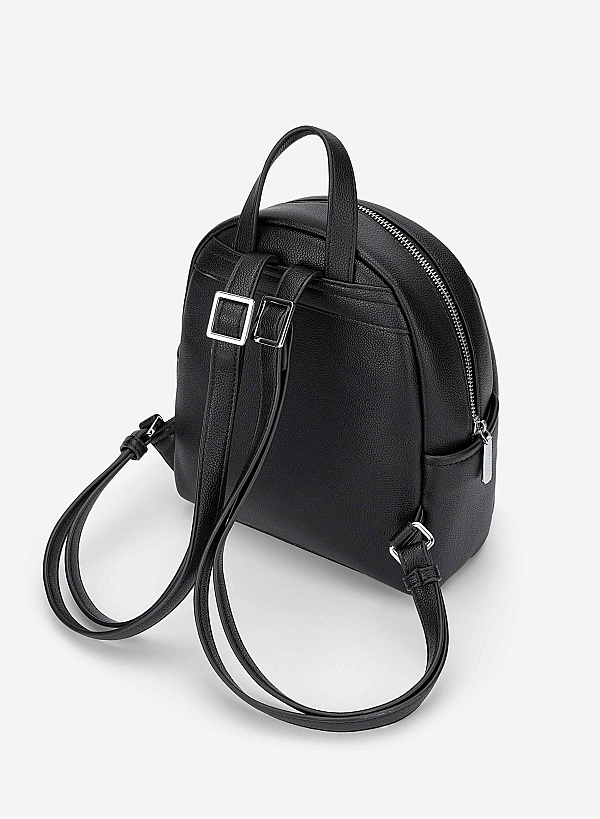 Casual Backpack - BAK 0220 - Black - VASCARA