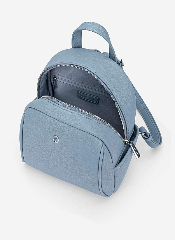 Casual Backpack - BAK 0220 - Light Blue - VASCARA
