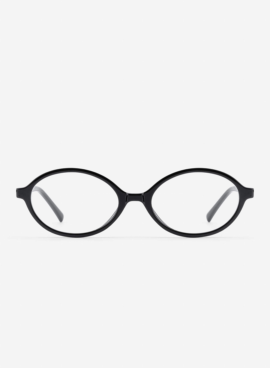 Clara Eyeglasses - RND 0052 - Black - vascara.com