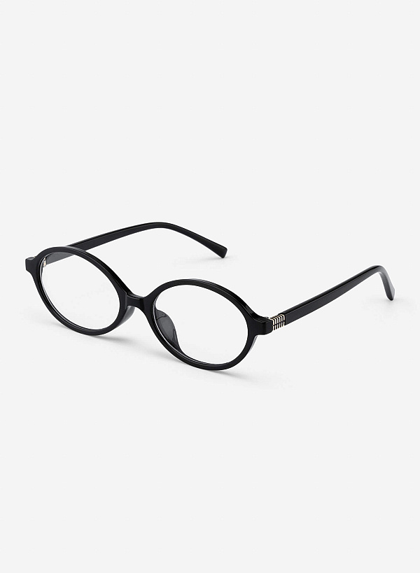 Clara Eyeglasses - RND 0052 - Black - VASCARA