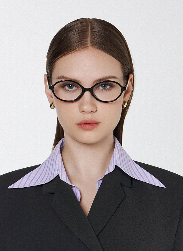Clara Eyeglasses - RND 0052 - Black - VASCARA