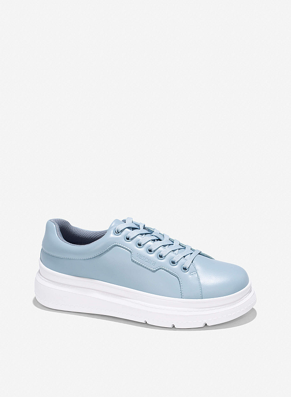 Classic Chunky Sneaker - SNE 0072 - Light Blue - VASCARA