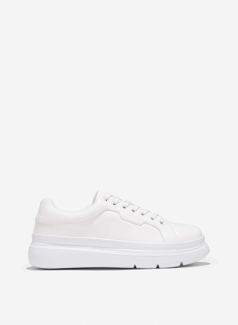 Classic Chunky Sneaker - SNE 0072 - White - vascara.com