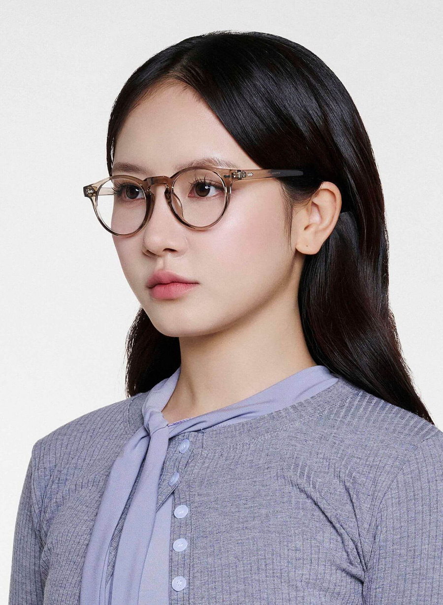 Collin Eyeglasses - RND 0062 - Beige - vascara.com