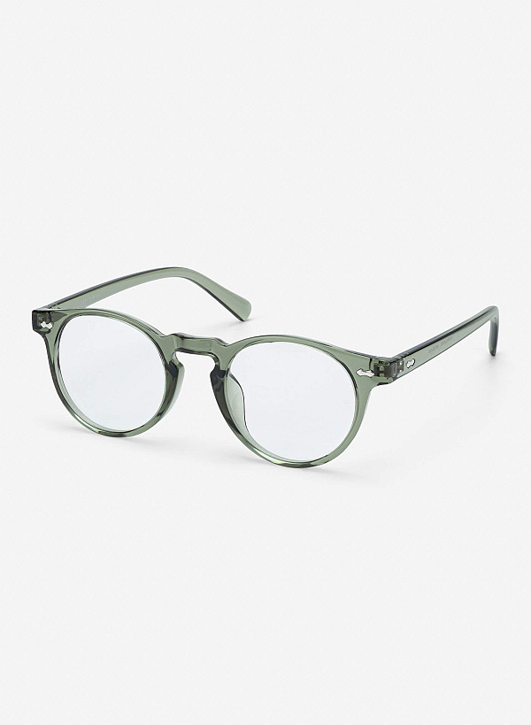 Collin Eyeglasses - RND 0062 - Green - VASCARA