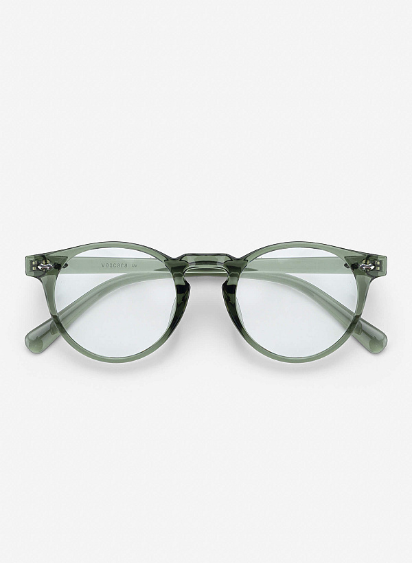 Collin Eyeglasses - RND 0062 - Green - VASCARA