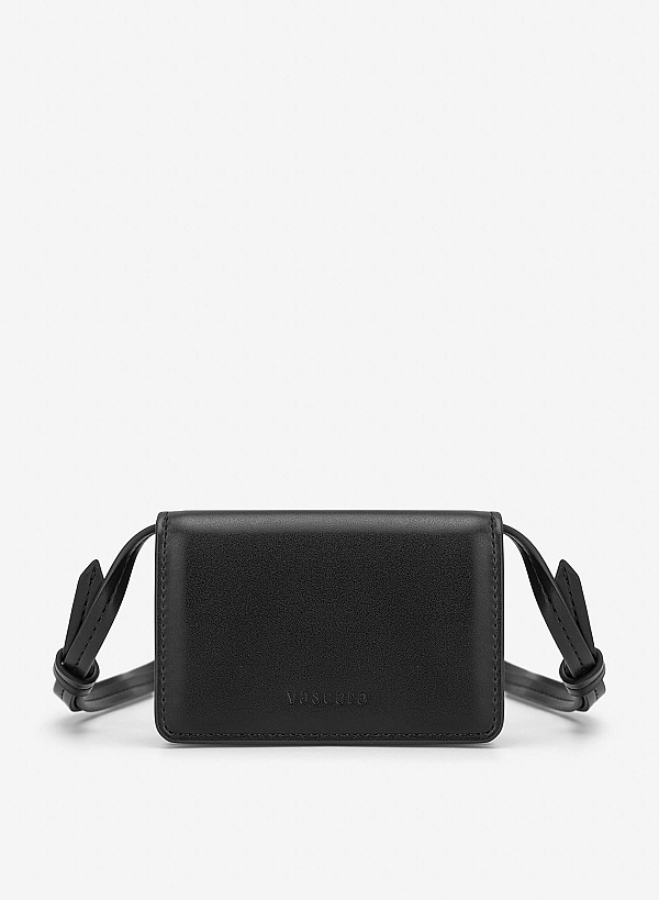 View more item Crossbody Mini Wallet - WLL 0329 - Black
