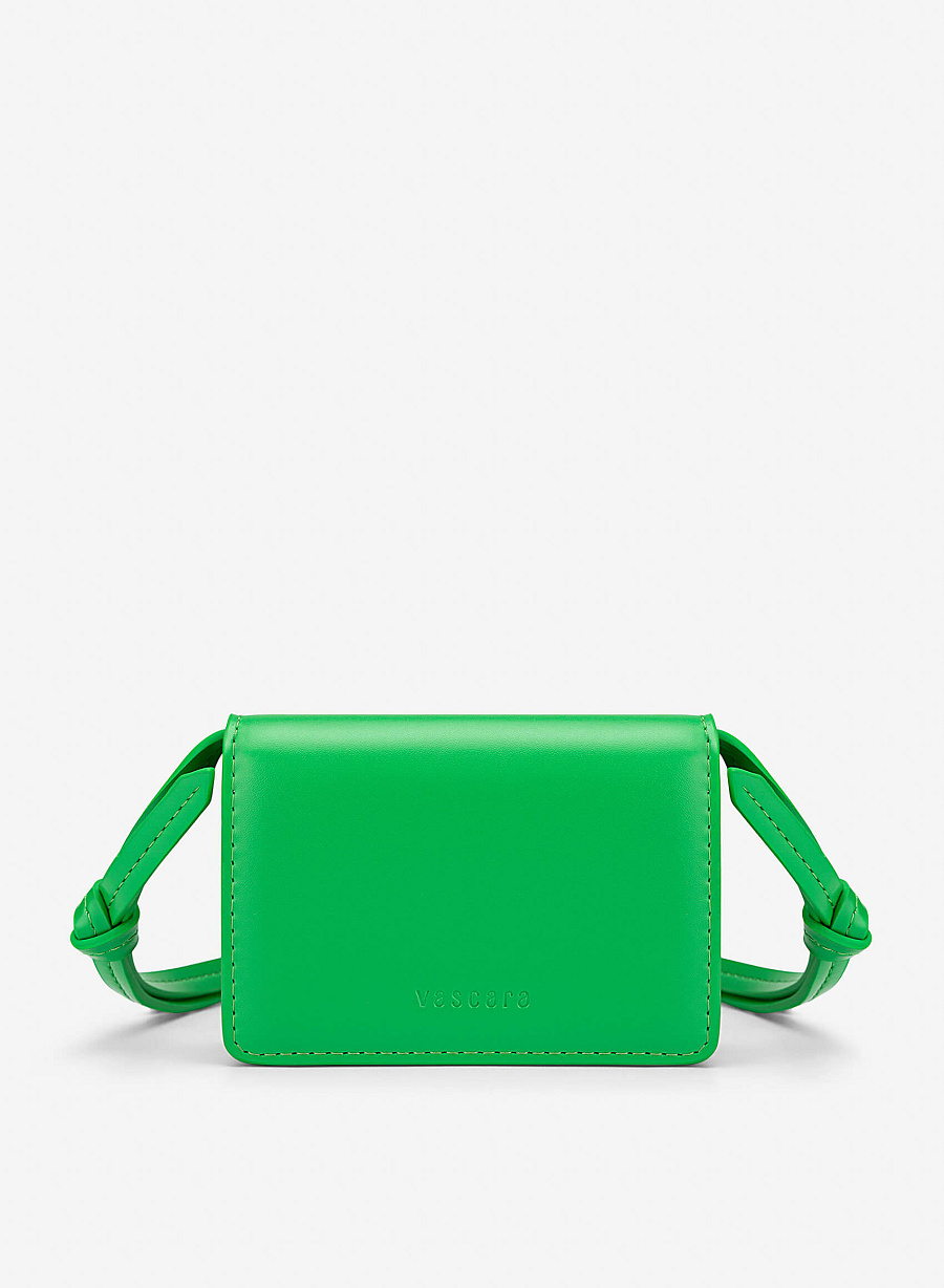Crossbody Mini Wallet - WLL 0329 - Green - vascara.com
