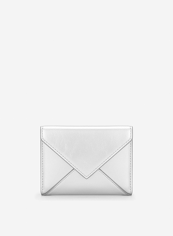 View more item Enveloped Mini Wallet - WLL 0318 - Silver