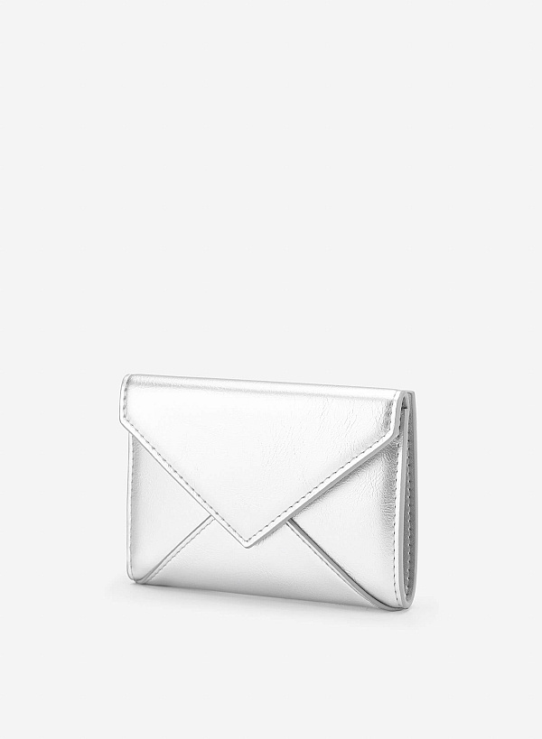 View more item Enveloped Mini Wallet - WLL 0318 - Silver