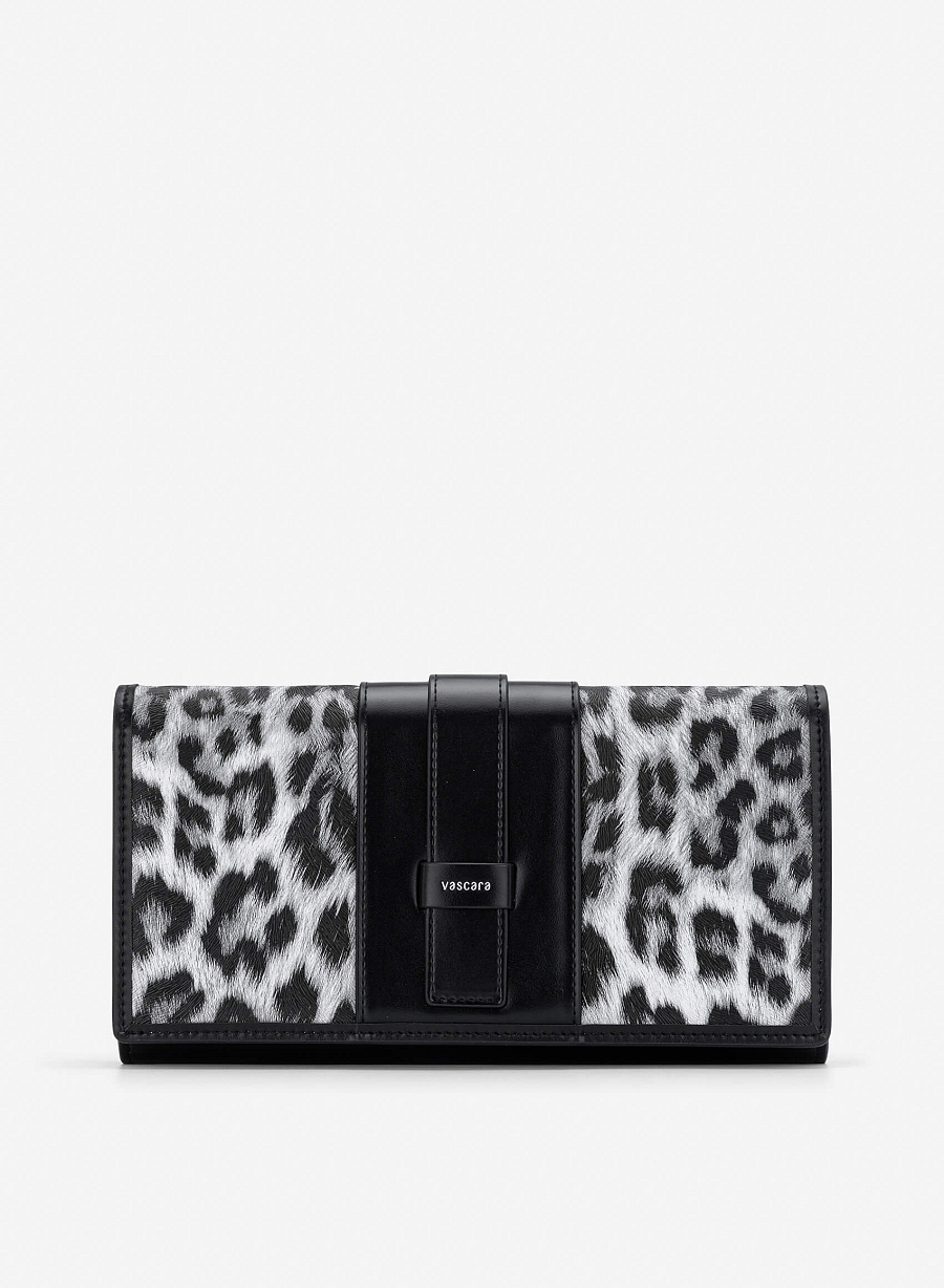 Fold-Over Lock Flat Clucth - CLT 0137 - Black - vascara.com