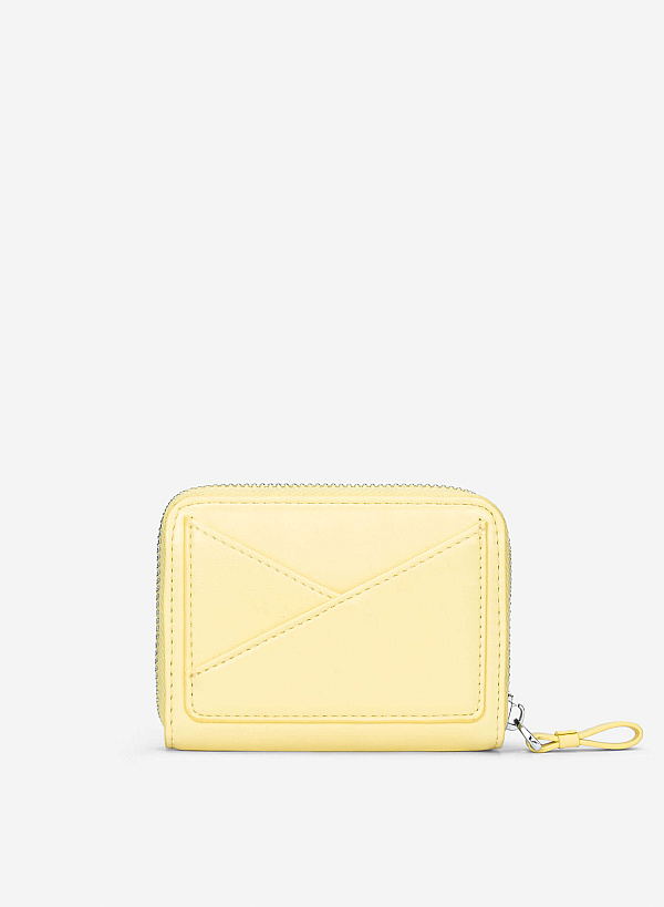 View more item Geometric Mini Wallet - WLL 0316 - Light Yellow