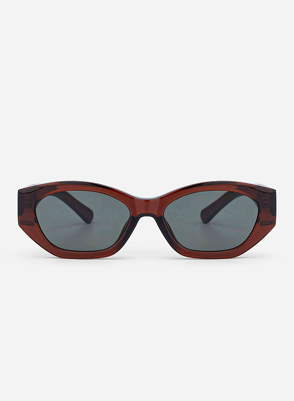 Jane Sunglasses - SPC 0018 - Dark Brown