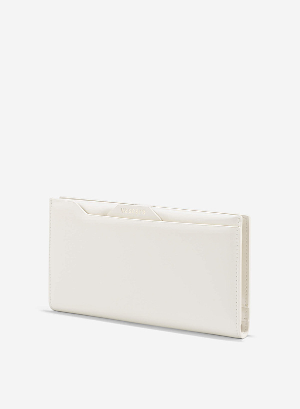 Layered Handheld Wallet - WLL 0304 - Cream - VASCARA
