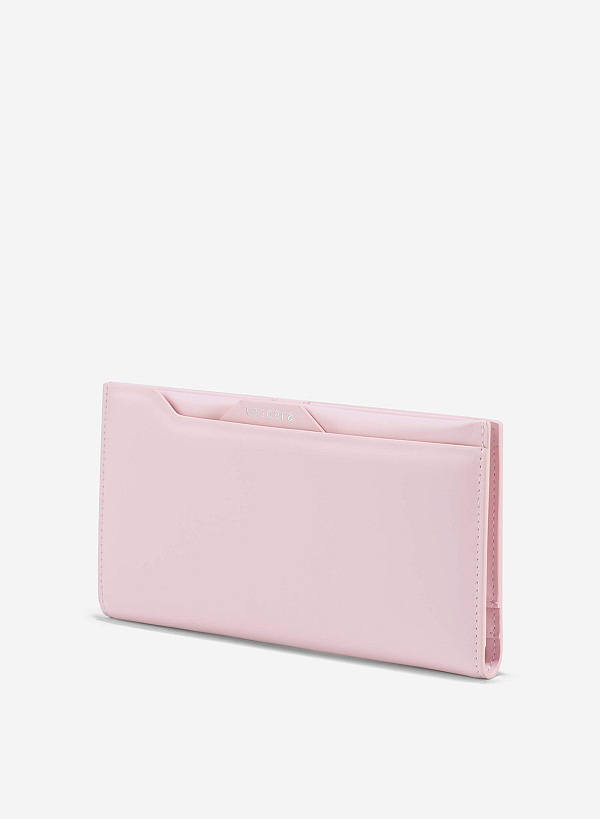 Layered Handheld Wallet - WLL 0304 - Light Pink - VASCARA
