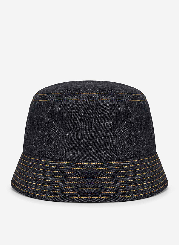 View more item Line Detail Buket Hat - HAT 0009 - Denim