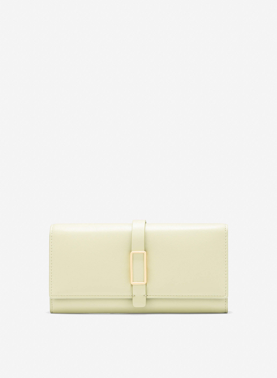 Lock Décor Wallet - WLL 0297 - Mint - vascara.com