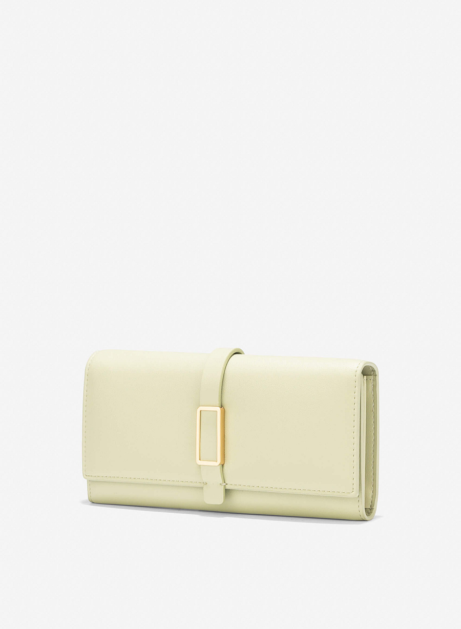 Lock Décor Wallet - WLL 0297 - Mint - vascara.com