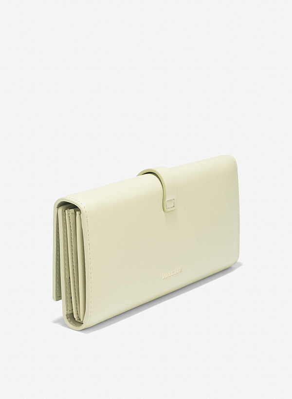 Lock Décor Wallet - WLL 0297 - Mint - VASCARA