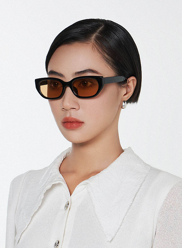Natalie Sunglasses - SPC 0016 - Black - VASCARA