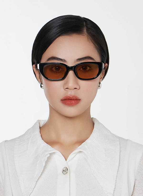 Natalie Sunglasses - SPC 0016 - Black - VASCARA