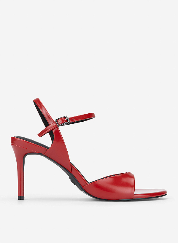 View more item Thin Strap High Heel Sandals - PUM 0819 - Red