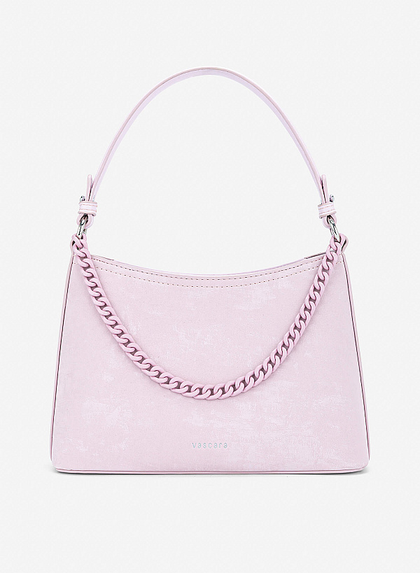 Xem sản phẩm Tone-on-tone Chain Bucket Bag - TTE 0195 - Purple