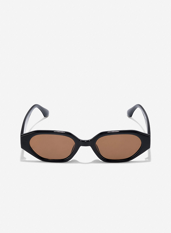 Tortoise Pattern Sunglasses - SPC 0012 - Black