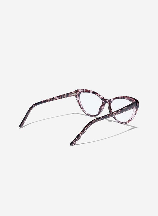 Transparent Frames Wayfarer Glasses - EYE 0014 - Tortoise - VASCARA