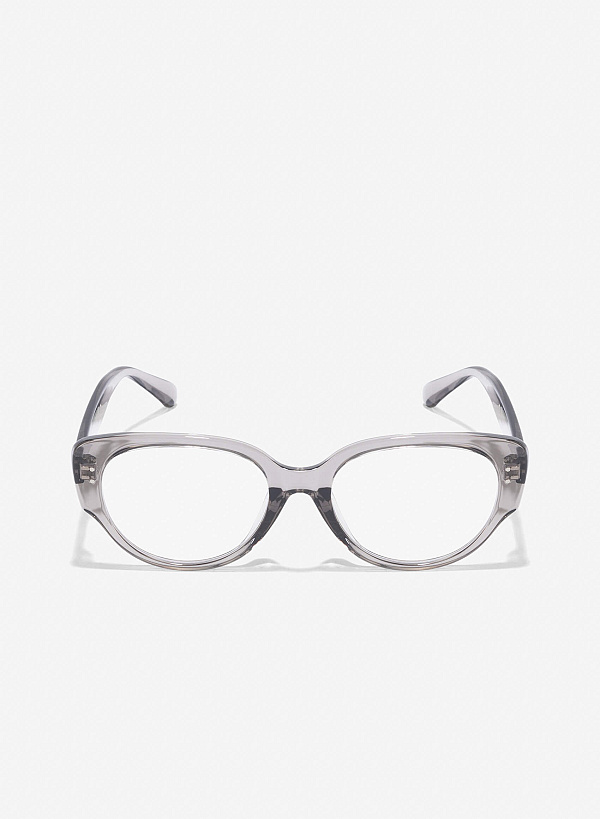 Transparent Frames Wayfarer Glasses - WFA 0059 - Gray