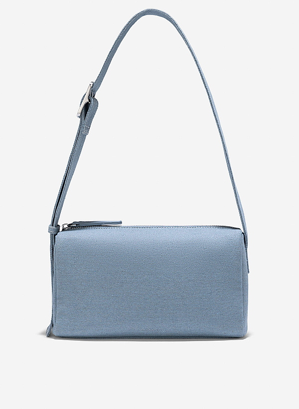 Trendy Strap Y2K Shoulder Bag - MES 0253 - Denim