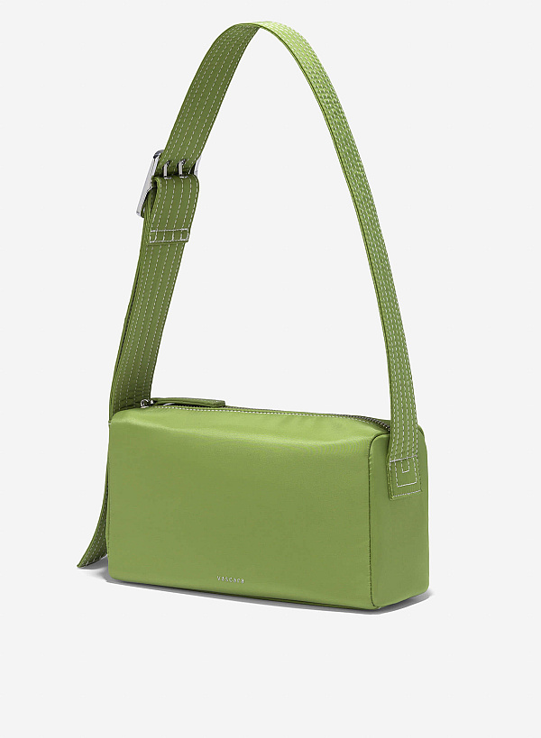 Trendy Strap Y2K Shoulder Bag - MES 0253 - Green - VASCARA