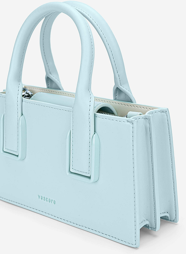 Tubular Strap Handbag - TTE 0190 - Mint - VASCARA