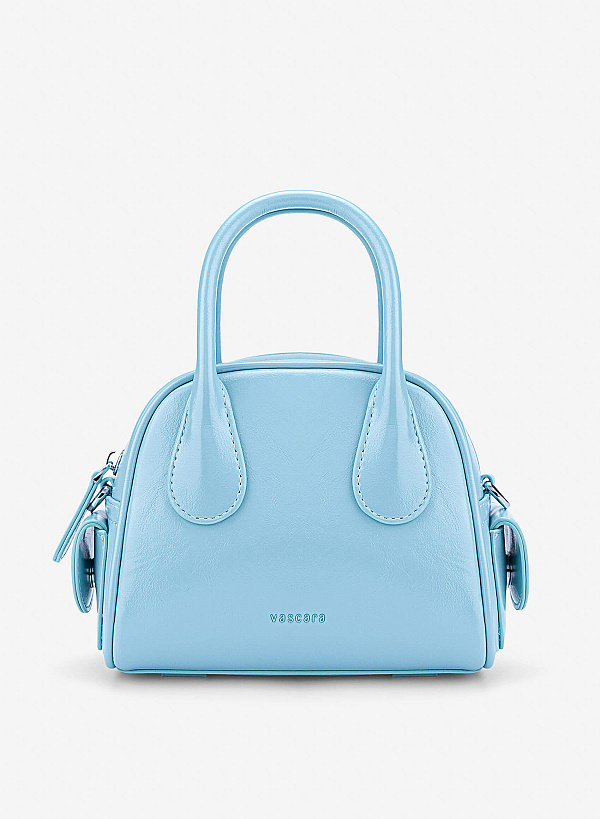 View more item Tubular Strap Mini Handbag - TTE 0197 - Light Blue
