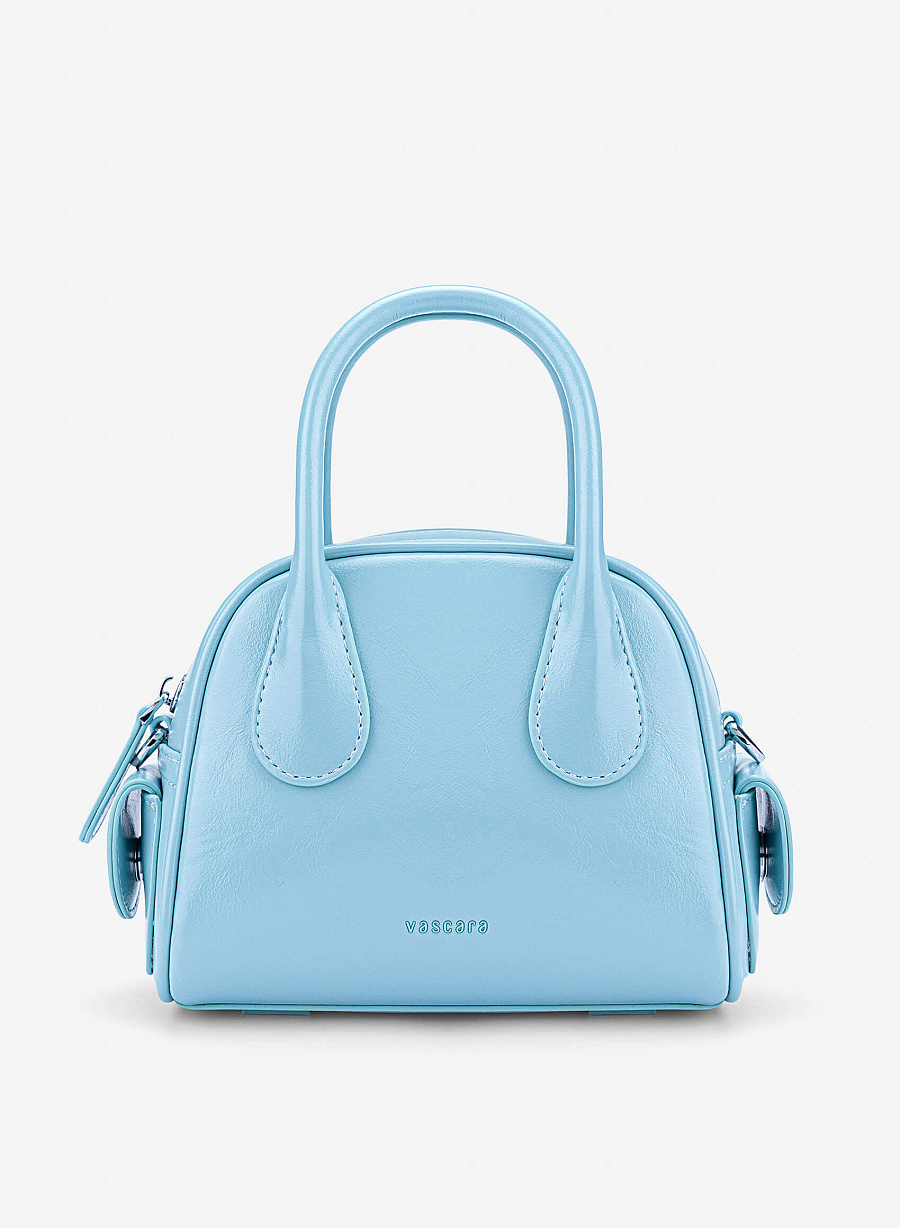 Tubular Strap Mini Handbag - TTE 0197 - Light Blue - vascara.com