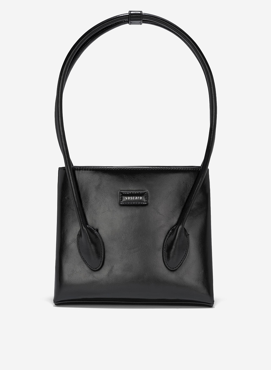 Tubular Strap Shoulder Bag - SAC 0329 - Black - vascara.com
