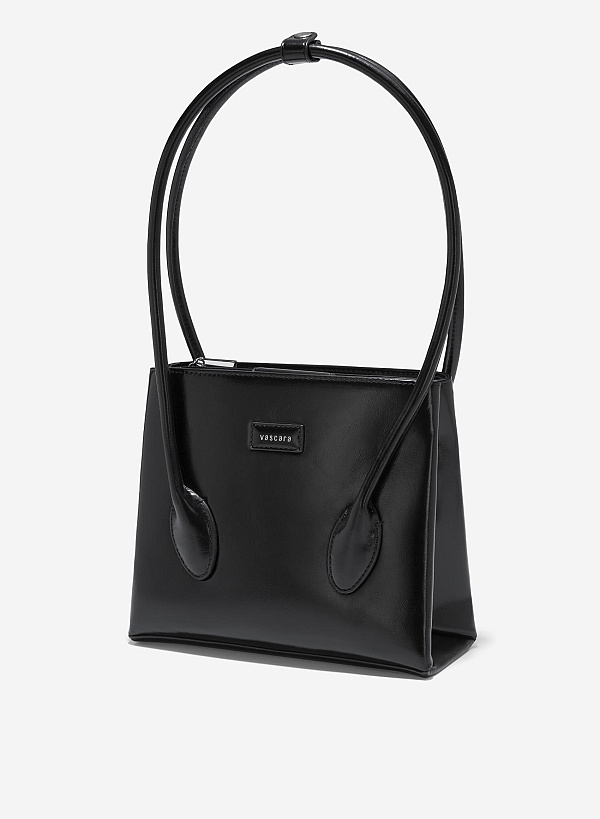 Tubular Strap Shoulder Bag - SAC 0329 - Black - VASCARA