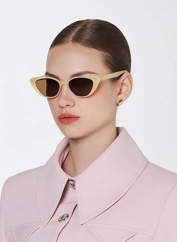 Veronica Sunglasses - EYE 0019 - Light Yellow - VASCARA