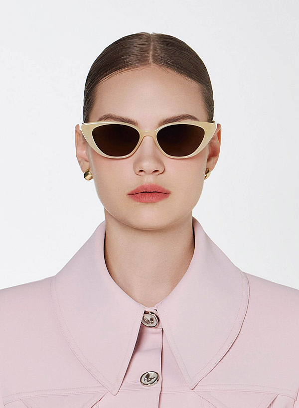 Veronica Sunglasses - EYE 0019 - Light Yellow - VASCARA