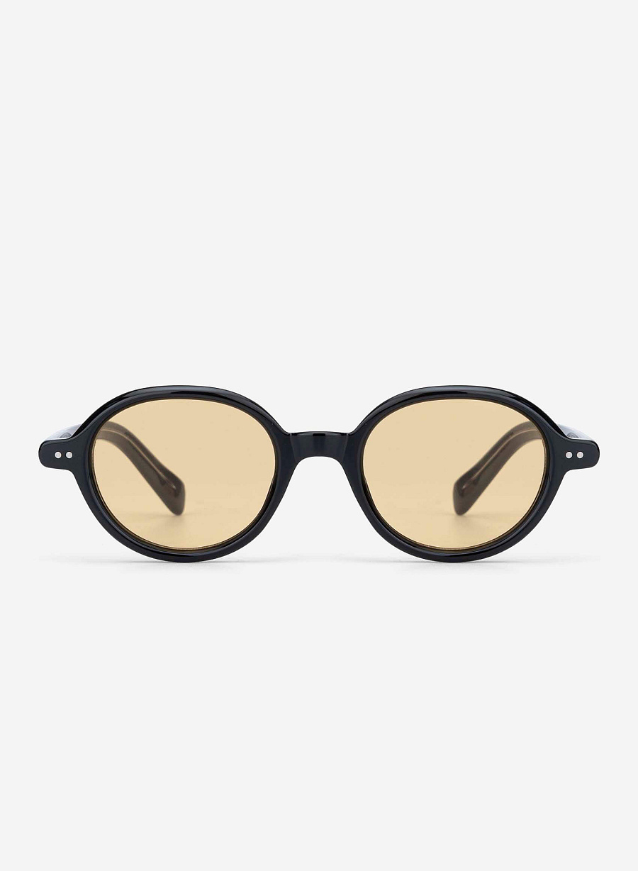 Vivian Sunglasses - RND 0057 - Black - vascara.com