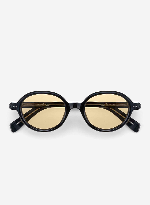 Vivian Sunglasses - RND 0057 - Black - VASCARA