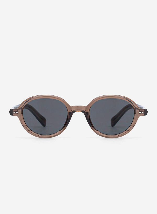 Vivian Sunglasses - RND 0057 - Light Brown