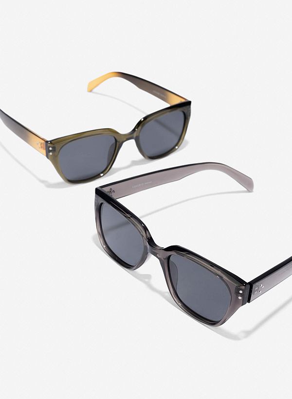 Wayfarer Glasses - WFA 0057 - Dark Green - VASCARA