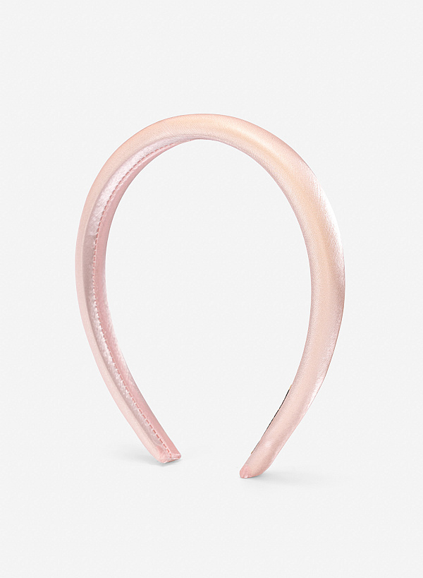 Cài tóc satin - ACC 0051 - Màu hồng - VASCARA