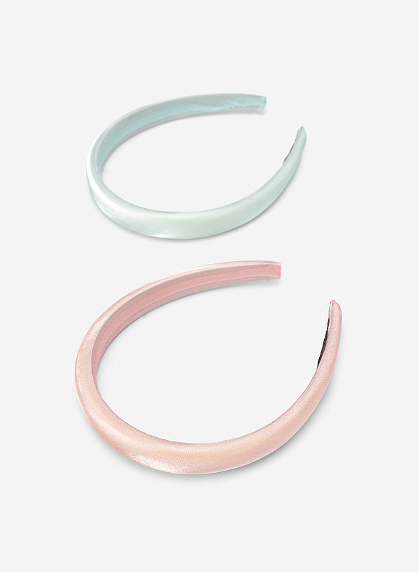Cài tóc satin - ACC 0051 - Màu hồng - VASCARA