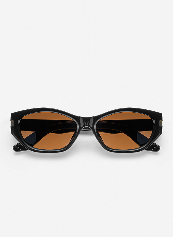 Kính mát dáng wayfarer Lenore - SPE 0024 - Màu đen - VASCARA