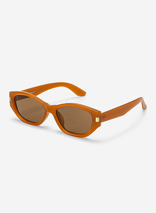 Kính mát dáng wayfarer Lenore - SPE 0024 - Màu cam - VASCARA